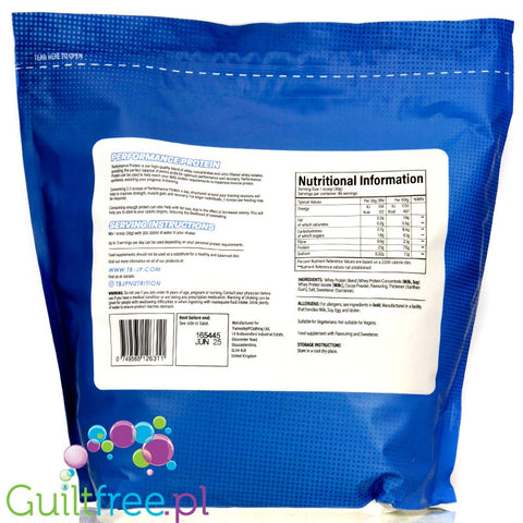 *DEFECT* TBJP Performance Protein Whey & Isolate Caramel Biscuit 2kg