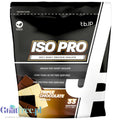TBJP ISO PRO Triple Chocolate 1kg - odżywka białkowa WPI 90%, smak Biała, Mleczna & Ciemna Czekolada