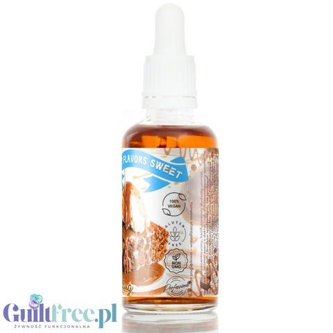Funky Flavors Sweet Sticky Toffee - kropelki słodzące bez kalorii o smaku puddingu z sosem toffee