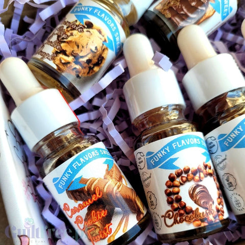 Funky Flavors Sweet 6 x 10ml, Tester Set The best still has to come....