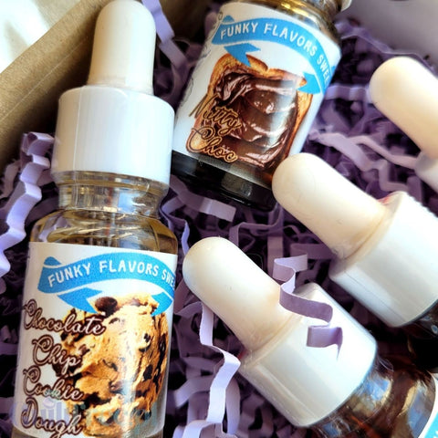Funky Flavors Sweet 6 x 10ml, Tester Set The best still has to come....