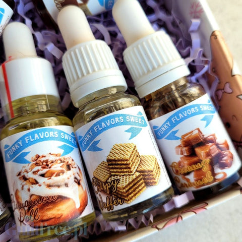 Funky Flavors Sweet 6 x 10ml, Tester Set Anything can happen....