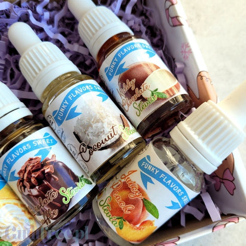 copy of Funky Flavors Sweet 5 x 10ml, Set Testerski STEVIA Basic