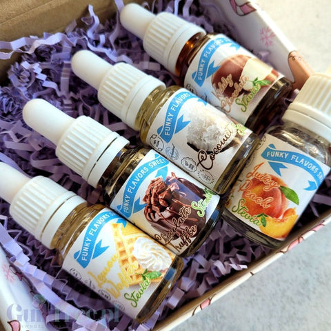copy of Funky Flavors Sweet 5 x 10ml, Set Testerski STEVIA Basic