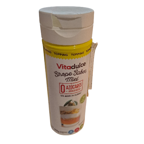 *DEFECT* VitaDulce Sabor Miel - ultra-dense vegan sugar-free honey-flavored topping 50% less calories