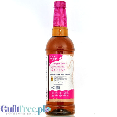 Jordan's Skinny Syrups Chocolate Caramel Truffle - syrop bez cukru do kawy o smaku praliny czekoladowo-karmelowej