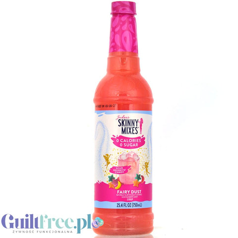 Jordan's Skinny Mixes Fairy Dust - syrop zero kcal z perłowymi drobinkami, smak kwaśnych żelków