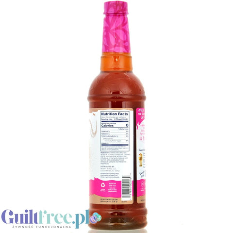 Jordan's Skinny Syrups Caramel Creme Cheesecake - syrop zero kalorii do kawy, smak Sernik Karmelowy
