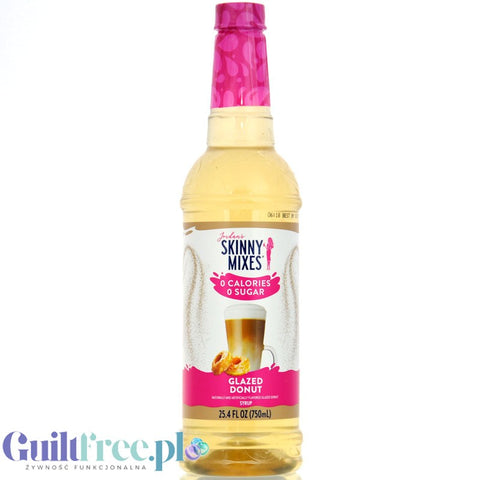 Jordan's Skinny Syrups Glazed Donut - syrop zero kalorii, smak Pączek z Lukrem