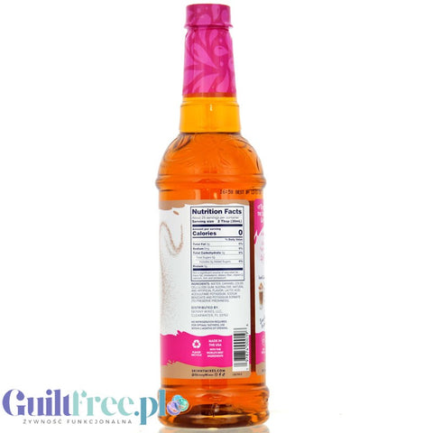 Jordan's Skinny Syrups Caramel -  syrop do kawy bez cukru i kalorii o smaku karmelowym