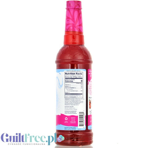 Jordan's Skinny Syrups Flavor Cherry - syrop zero kalorii bez cukru o smaku wiśniowym