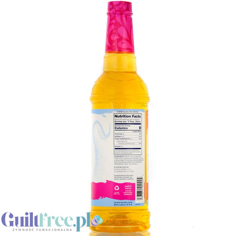 Jordan's Skinny Syrups Peach -  brzoskwiniowy syrop do herbaty bez cukru, zero kalorii