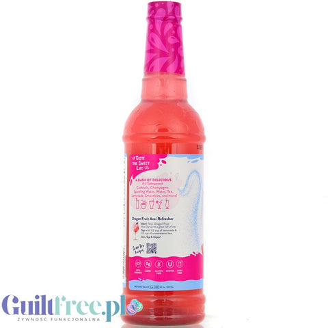 Jordan's Skinny Syrups Flavor Infusion Dragon Fruit Açaí
