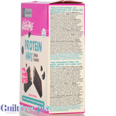 Damhert Regime Protein Bars Cookie 8 x 107kcal - batoniki ciasteczkowe w czekoladzie