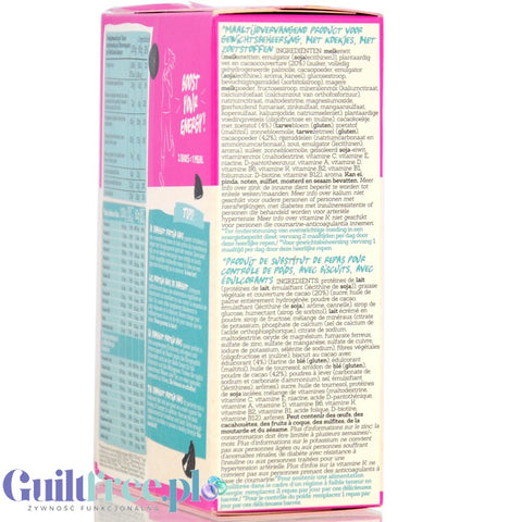 Damhert Regime Protein Bars Cookie 8 x 107kcal - chocolate-covered cookie bars