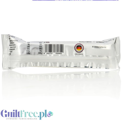 Overshield Arachidi Caramello - protein bar with 20g of protein, caramel, and nuts