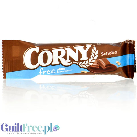 Corny Free Chocolate - batonik zbożowy bez cukru 65kcal