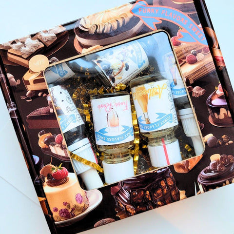 Funky Flavors Sweet 6 x 10ml, Set Testerski Dozwolone od lat 18stu