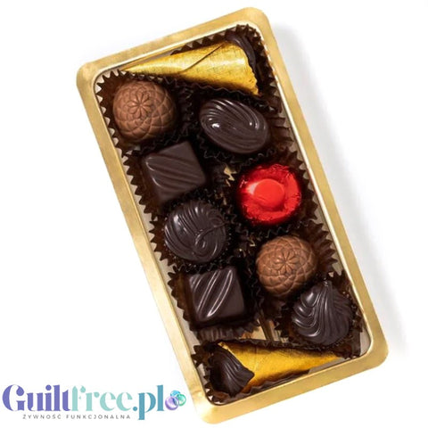 Bombonería Pons, Bandeja sin azucar - hiszpańskie rzemieślnicze pralinki bez dodatku cukru