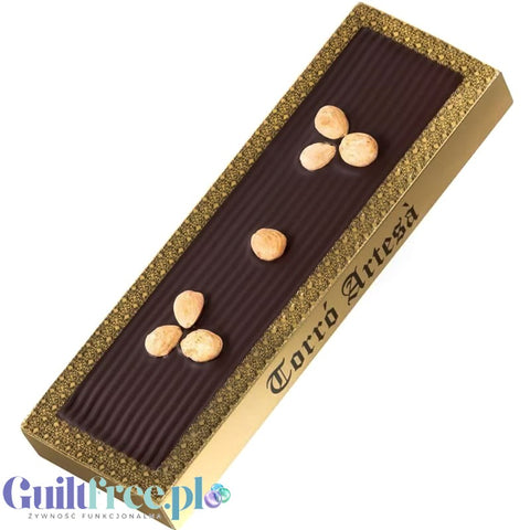 Bombonería Pons, Turron Praline de Almendra Sin Azucar 300g - hiszpański rzemieślniczy nugat z migdałami bez cukru