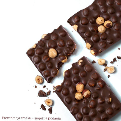 Bombonería Pons, Turron de Choco Avellana Sin Azucar 300g - hiszpański rzemieślniczy nugat z orzechami laskowymi bez cukru