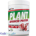 Per4m Plant  Advanced Protein Strawberry Creme 900g - wegańska odżywka białkowa bez soi i glutenu z MCT