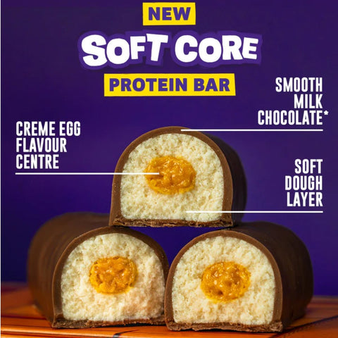 Grenade Soft Core Creme Egg - niezwykle mięciutki baton proteinowy, edycja limitowana UK tylko 172kcal