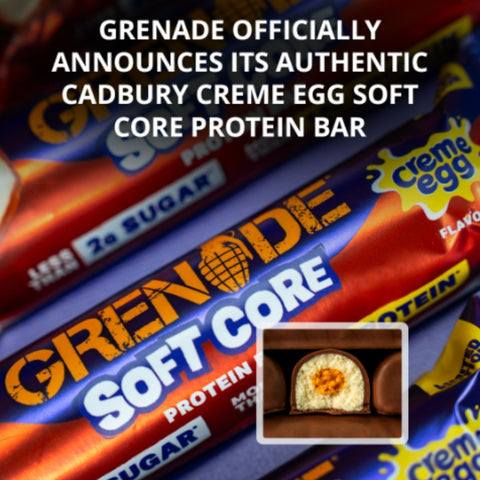 Grenade Soft Core Creme Egg - niezwykle mięciutki baton proteinowy, edycja limitowana UK tylko 172kcal