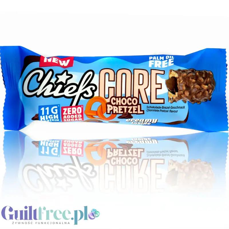 Chiefs Core Protein Choco Pretzel 152kcal - baton proteinowy 11g białk ...