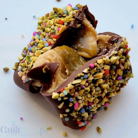 KoxBar Pistachio Donut KONIEC SEZONU - rzemieślniczy baton proteinowy Pączkowo-Pistacjowy