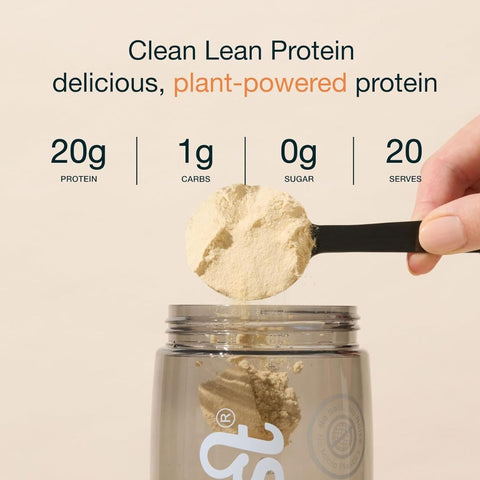 Nuzest Clean Lean Protein Just Natural 1kg - vegan protein supplement made from European peas, without sweeteners or flavorings