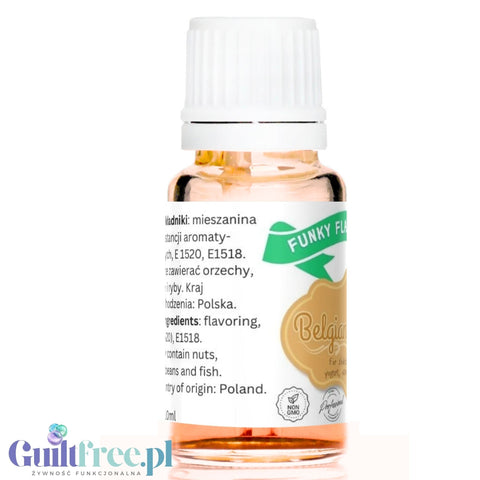 Funky Flavors Basic Belgian Cookie 10ml - kropelki aromatyczne do kawy bez cukru i słodzików