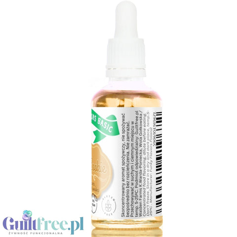 Funky Flavors Basic Belgian Cookie 30ml - kropelki aromatyczne do kawy bez cukru i słodzików