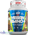BIG® Vegan Amino+, Mowgly Chocolate 1kg - vegan protein supplement with chocolate-flavored cookie pieces
