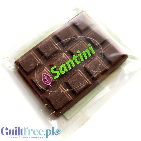 Santini Milk Mini Neapolitan Chocolate Bar 'for one' 29kcal - gluten-free, handmade, no added sugar
