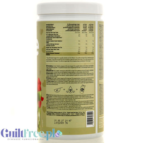 More Nutrition Protein Iced Matcha Latte Raspberry Marshmallow 500g - sugar-free matcha green tea protein drink with 17g of prot