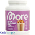 More Nutrition Total Protein Milkshake Caramel Cereal Crunch 0.6KG - thick protein supplement with caramel crunchies
