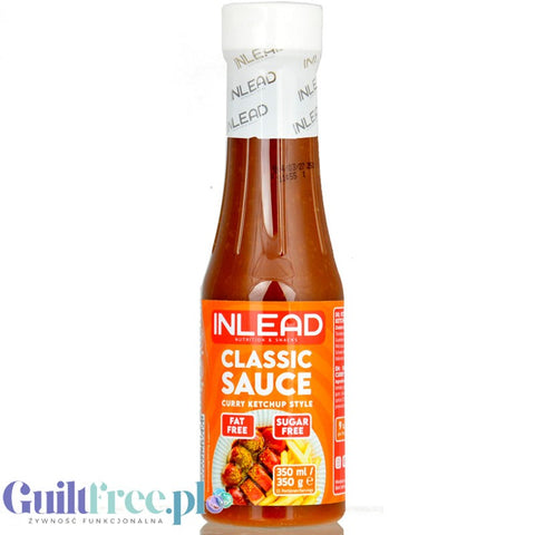 Inlead Classic Sauce Curry Ketchup - sos keczupowy curry bez cukru i bez tłuszczu tylko 14kcal
