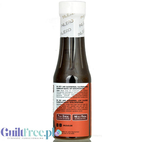 Inlead Classic Sauce Sweet BBQ - wegański słodki sos barbecue bez cukru tylko 11kcal