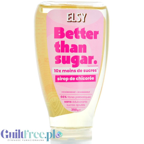 Elsy Better than sugar, Sirop De Chicoree - gęsty błonnikowy syrop słodzący bez dodatku cukru i słodzików