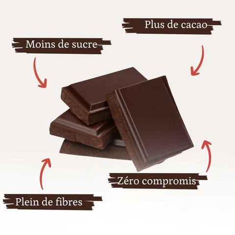 Elsy Chocolat Noir – dark chocolate with fiber, no maltitol, only 5g of sugar