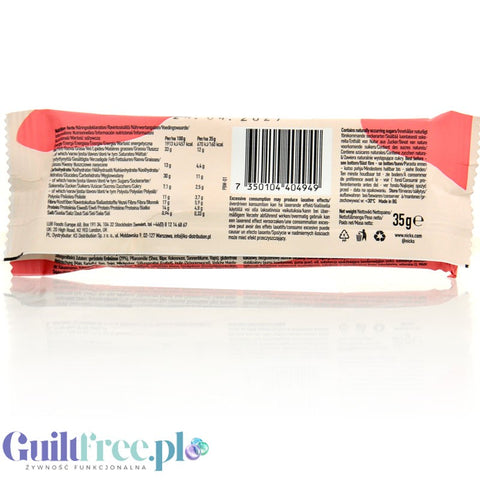 N!CK'S Nicks Wafer, Peanut Butter Wafer  - bezglutenowy wafelek z kremem z masła orzechowego, bez dodatku cukru