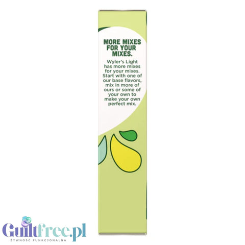 Wyler's Singles To Go Kiwi Lime - sugar-free and calorie-free flavored sachets for water, kiwi and lime flavor