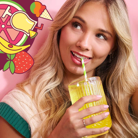 Wyler's Singles To Go 30' Pina Colada, Rainbow Sherbet, Strawberry Banana, Guava - sugar-free and calorie-free flavored sachets 