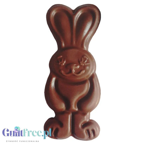 Moo Free Bunny Bar - zajączek z wegańskiej czekolady, bez mleka, soi i glutenu WIELKANOC VEGAN