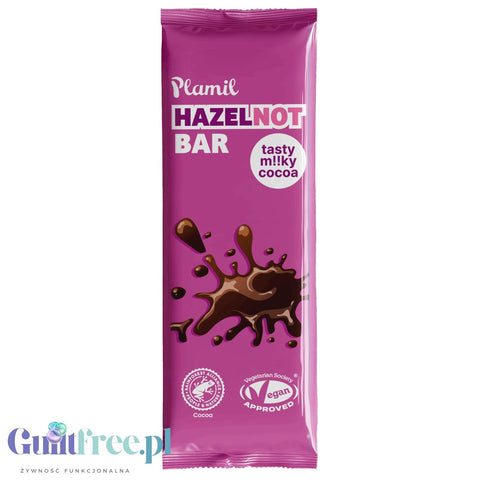 Plamil HazelNOT Easter Egg & Bar 125g - inkluzywne wielkanocne wegańskie jajo bez mleka, glutenu, soi i orzechów