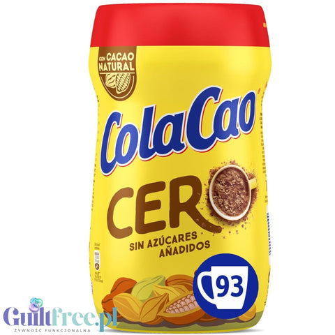 ColaCao 0% Cero Fibra