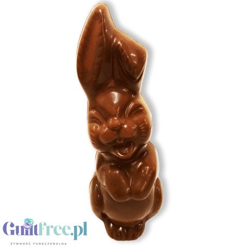 No Sugar Sugar Easter Bunny - Zając z Mlecznej Czekolady 12 cm bez cukru słodzony stewią i erytrolem