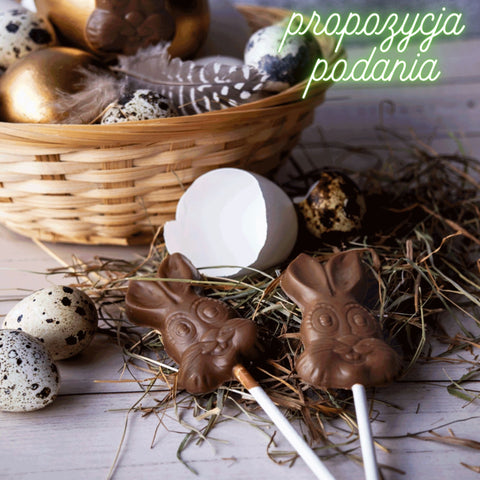 No Sugar Sugar Zając z Mlecznej Czekolady bez cukru słodzony stewią i erytrolem