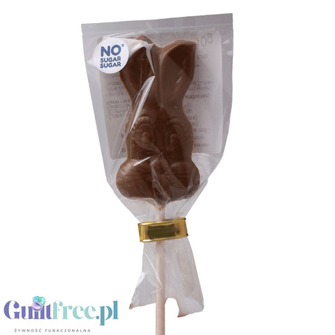 No Sugar Sugar Zając z Gorzkiej Czekolady 72% bez cukru słodzony stewią i erytrolem